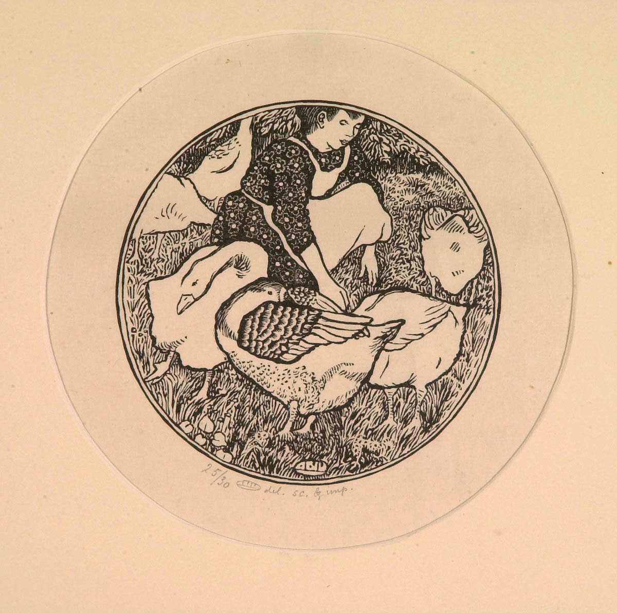 Gardeuse d'oies