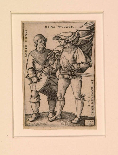 Standard Bearer and Drummer