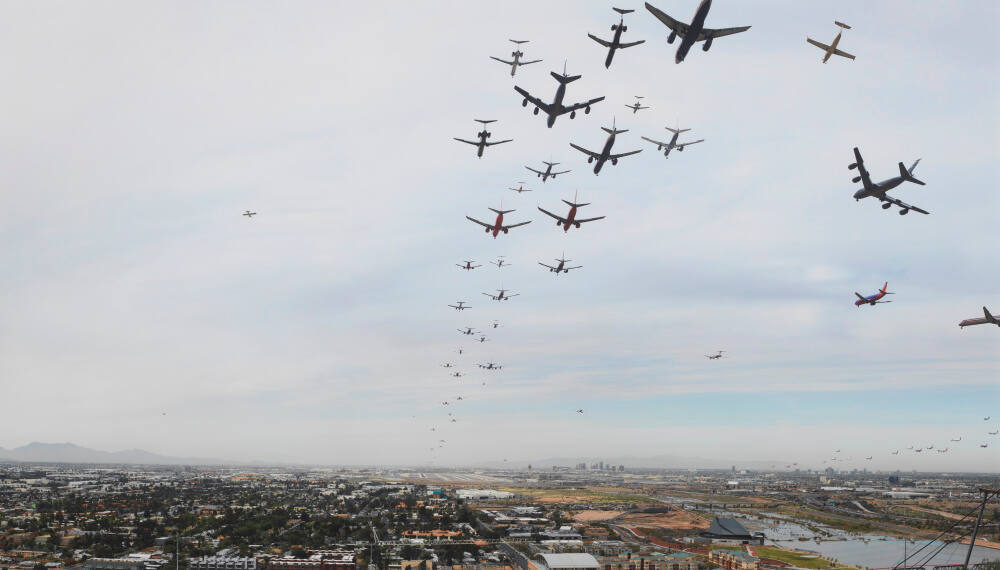 Seventy Flights in Ninety Minutes, Phoenix