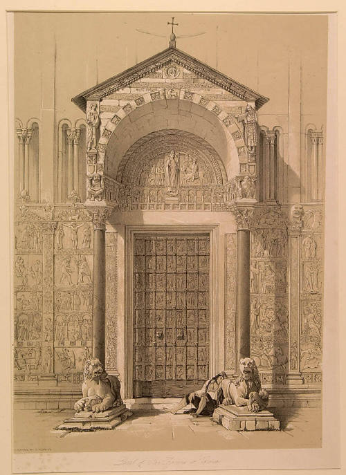 Portal of San Zenone at Verona