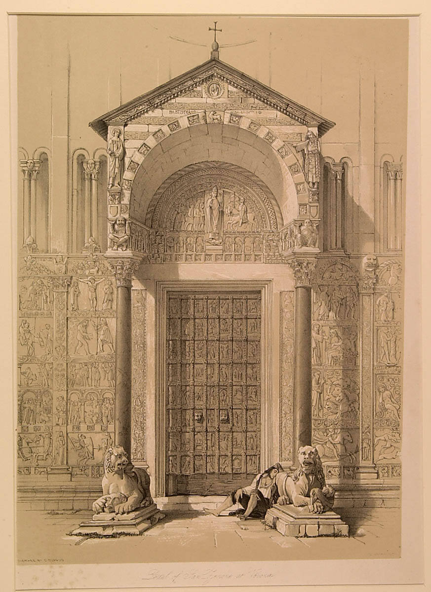 Portal of San Zenone at Verona