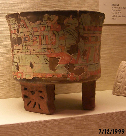 Frescoed Vase