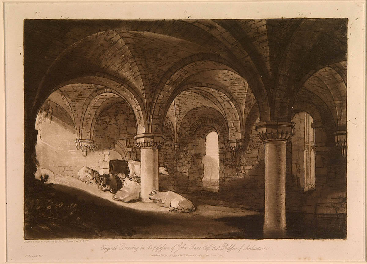 Crypt of Kirkstall Abbey