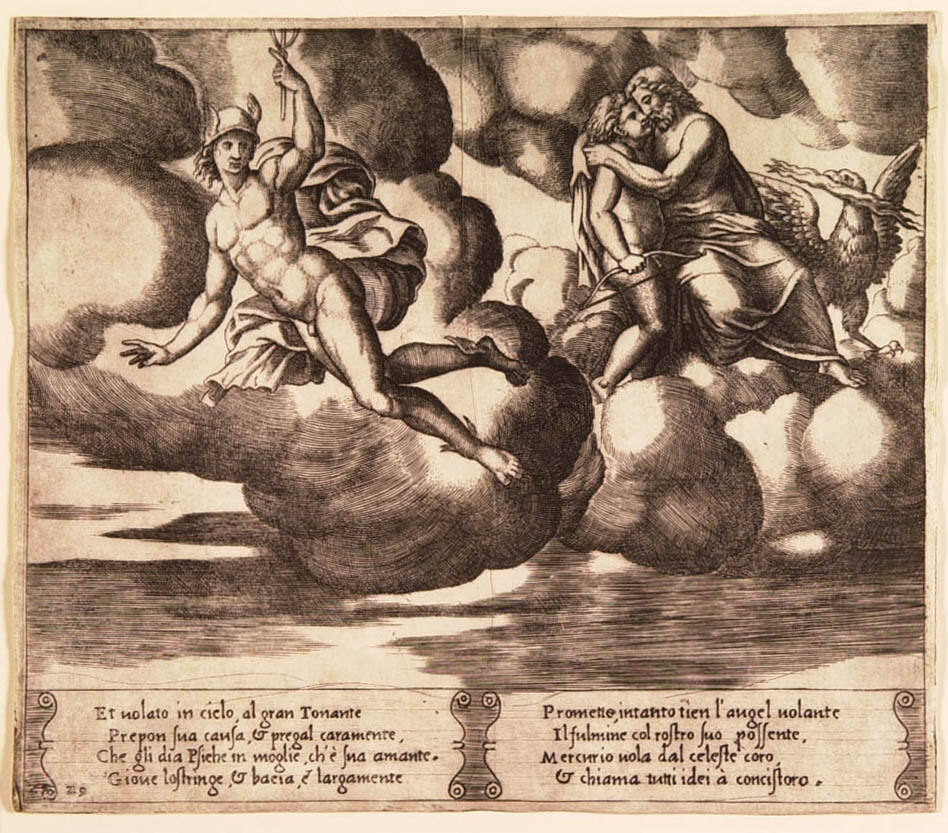 Cupid Asks Forgiveness for His Wife Psyche