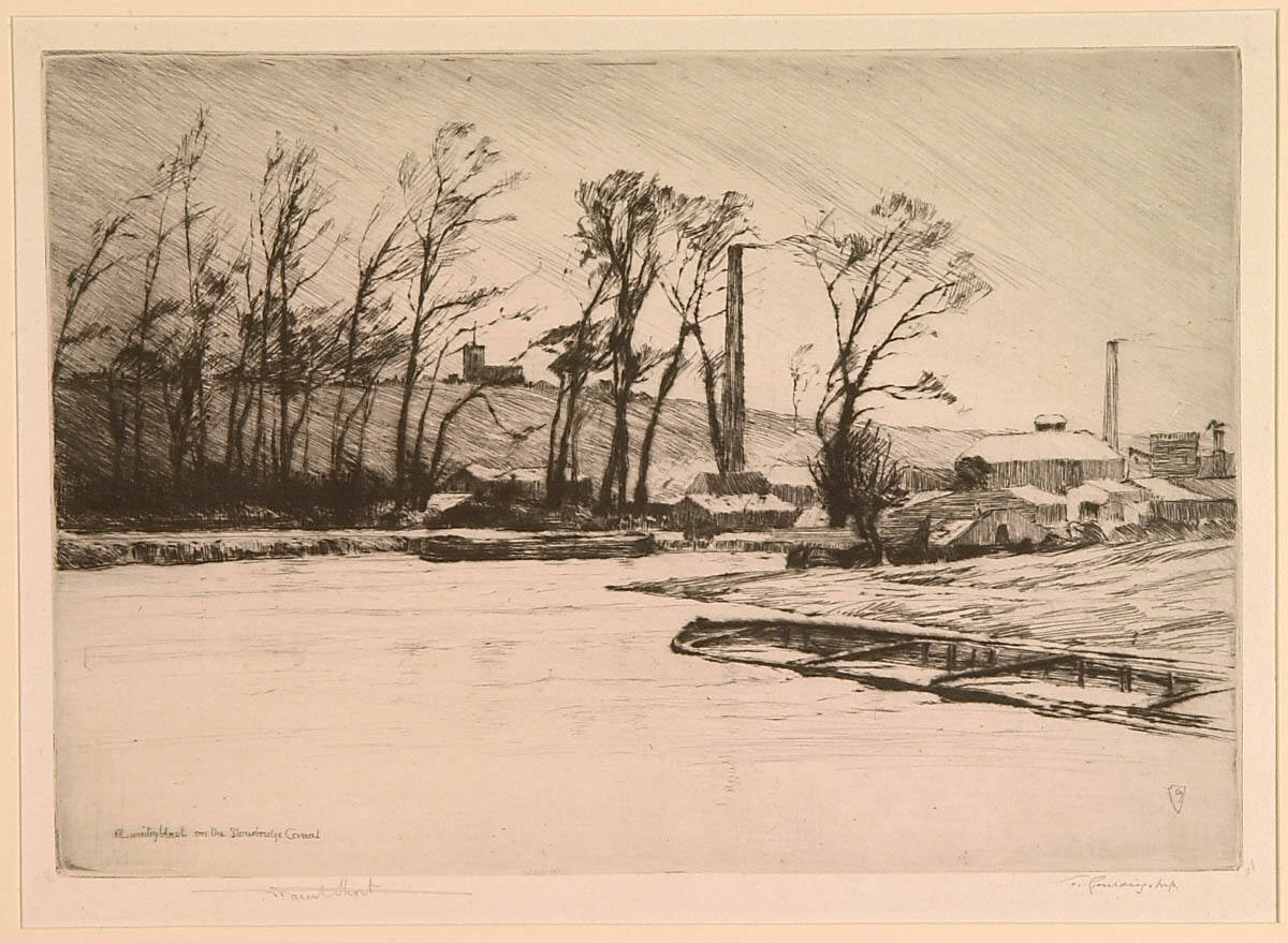 A Wintry Blast on the Stourbridge Canal