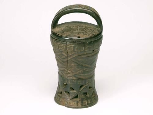 Lidded container