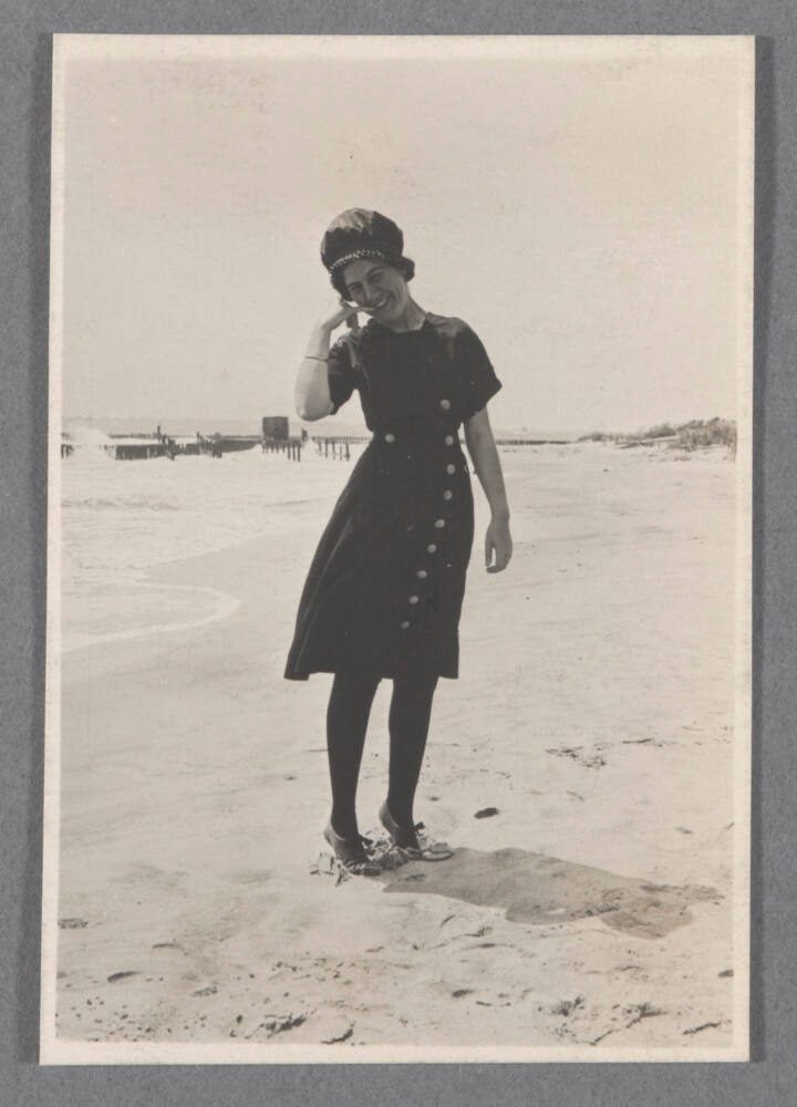Girl on beach