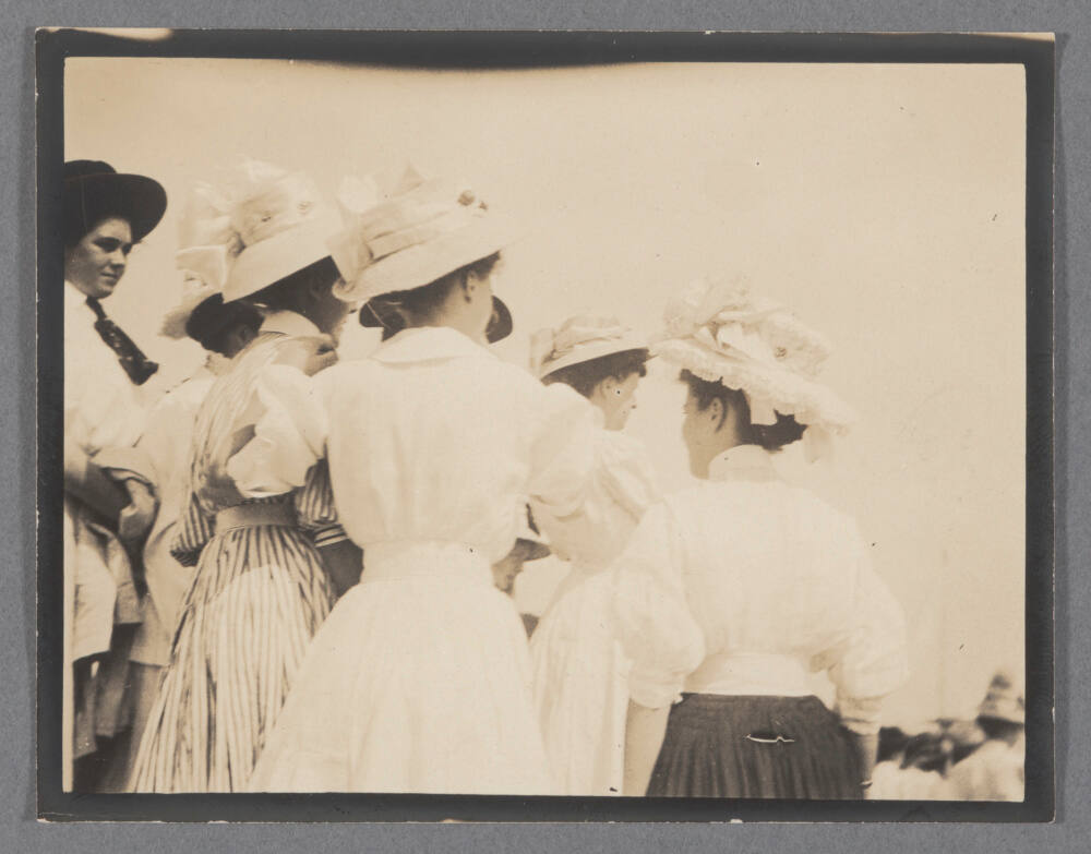 Group of women seen from behind