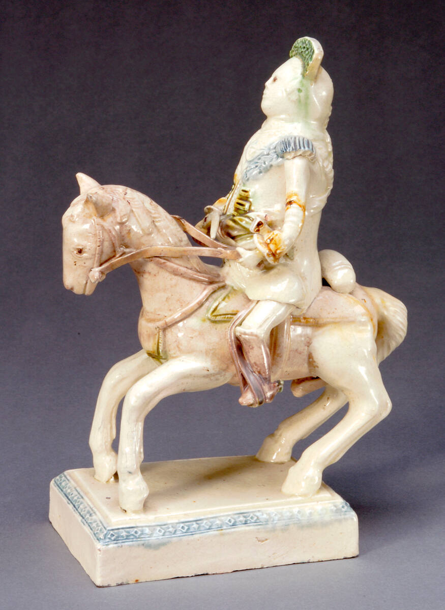 Figure of a Mounted Cavalry Soldier