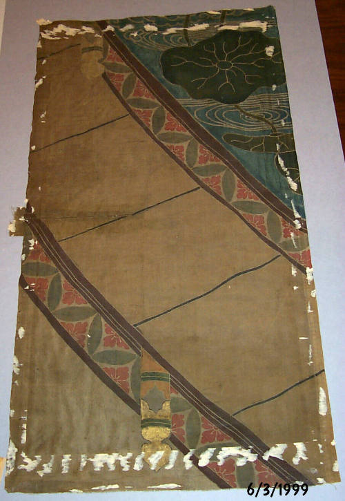 Fragment from a temple curtain (?)