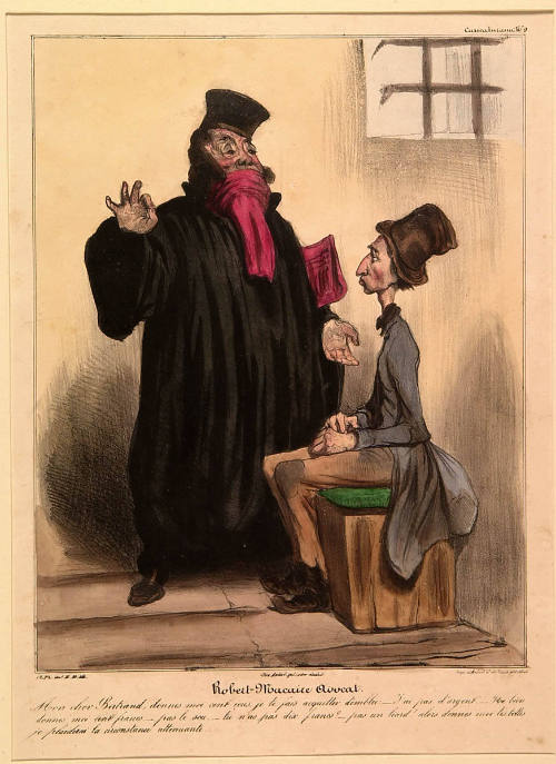 Robert Macaire, Lawyer