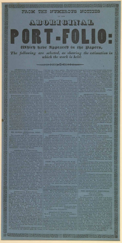 Notice for Aboriginal Portfolio