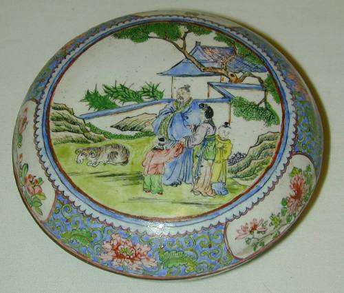 Round Covered Box