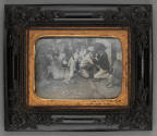 image recto overall with frame
