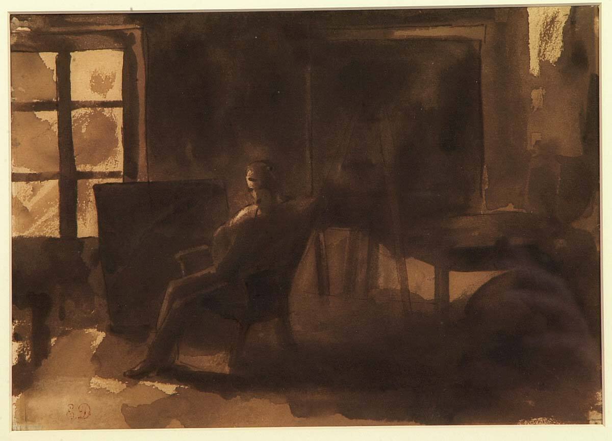 Gericault in His Studio