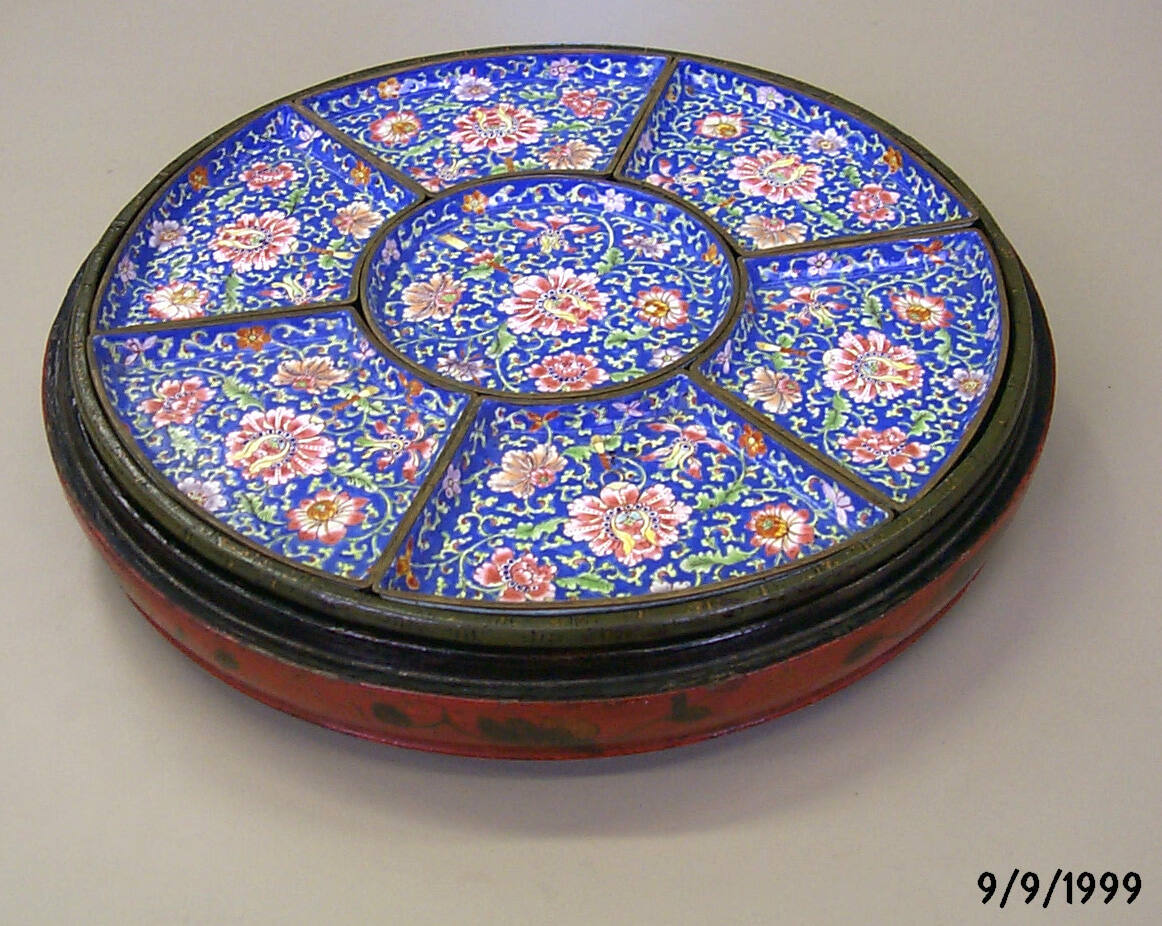 Lidded Box with Trays
