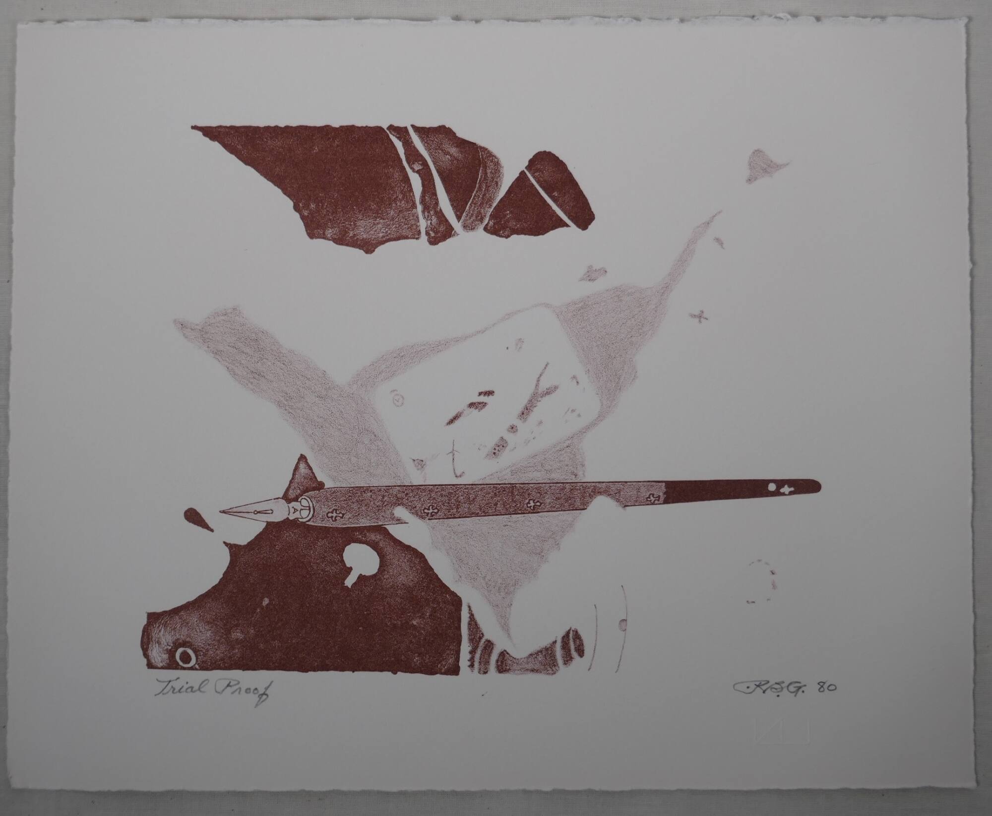 Trial Proof From "To a Lotus"