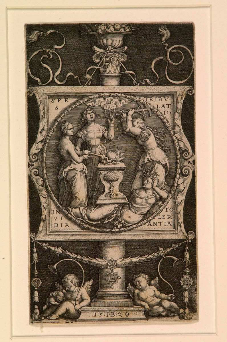 Emblematic Scene (The Pirkheimer Book Mark)
