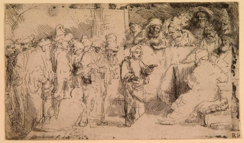 Christ Disputing with the Doctors: A Sketch