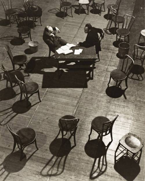 After the Rehearsal (Morris Carnovsky and Lee Strasberg at the Group Theatre)