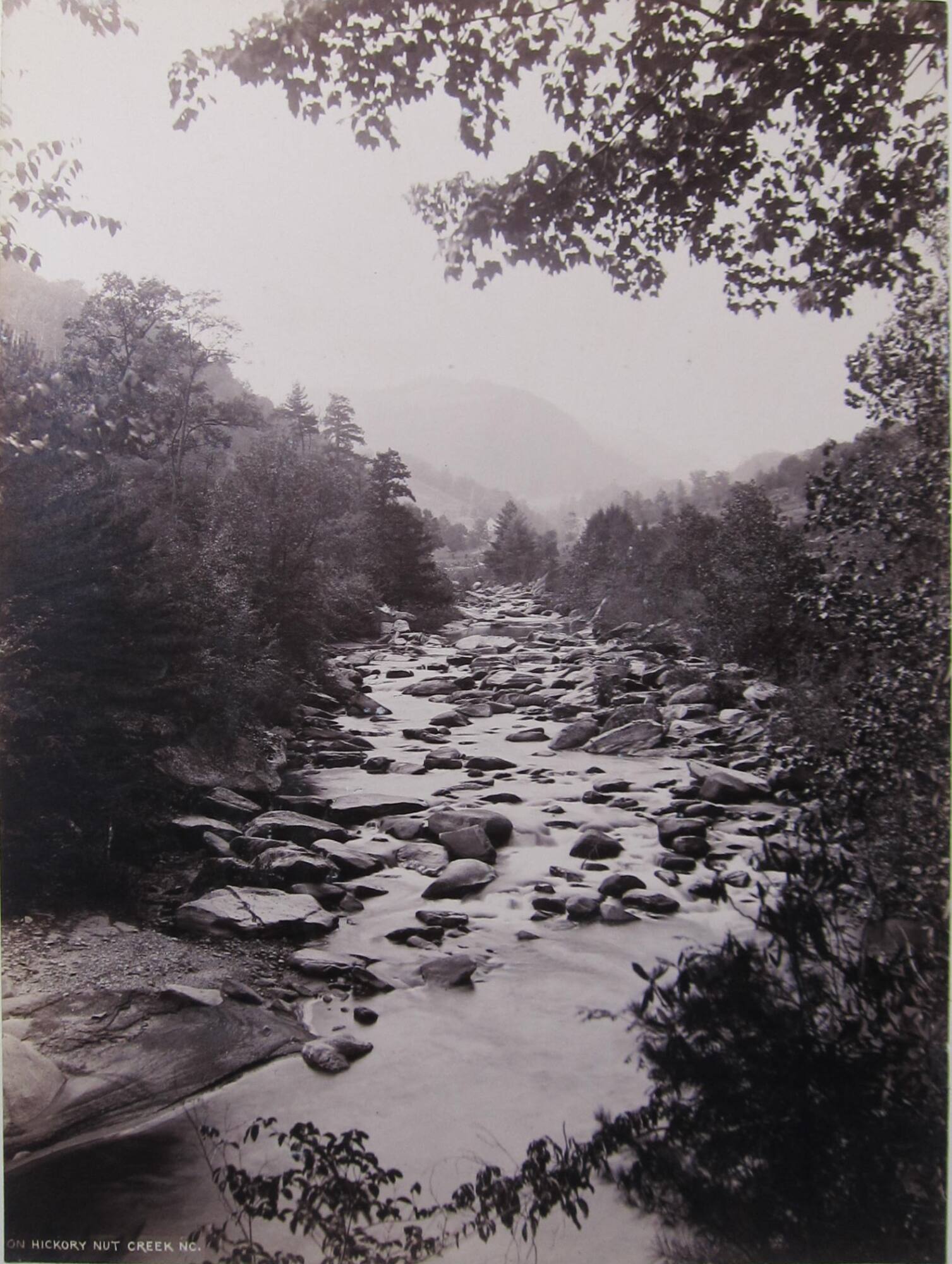 On Hickory Nut Creek, North Carolina