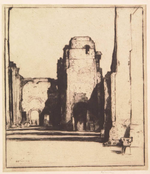 Tepidarium, Thermae of Caracalla