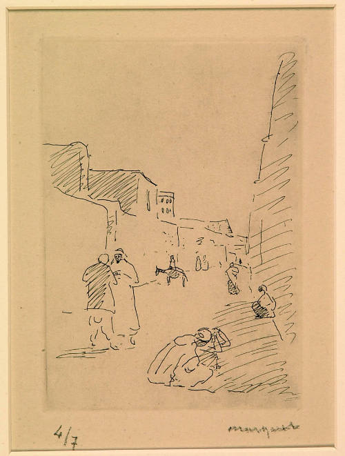 Untitled (Moroccan Street Scene)
