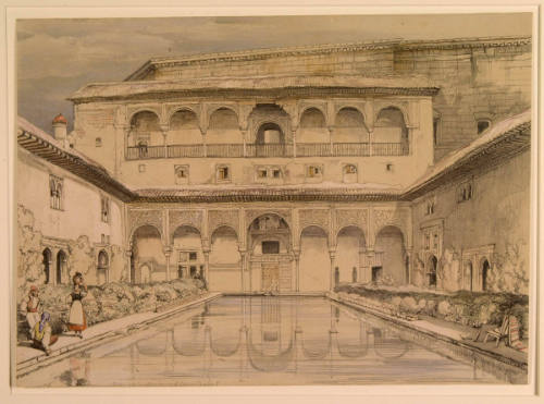 Patio de los Arravanes and Palace Charles V