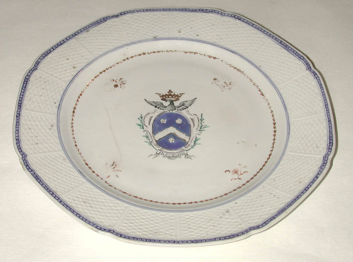 Plate from Dinner Service