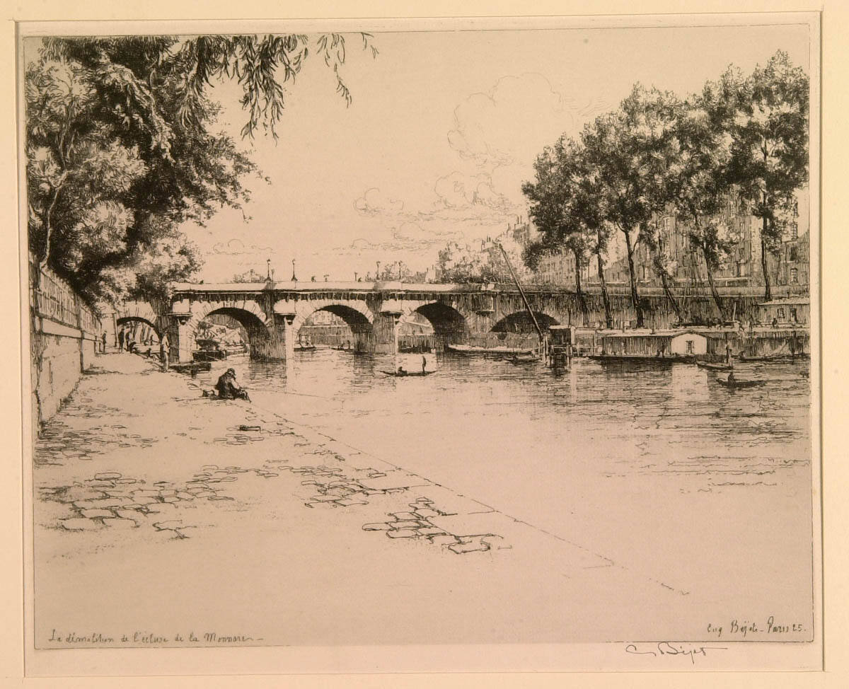 The Demolition of the Lock at Monnaie