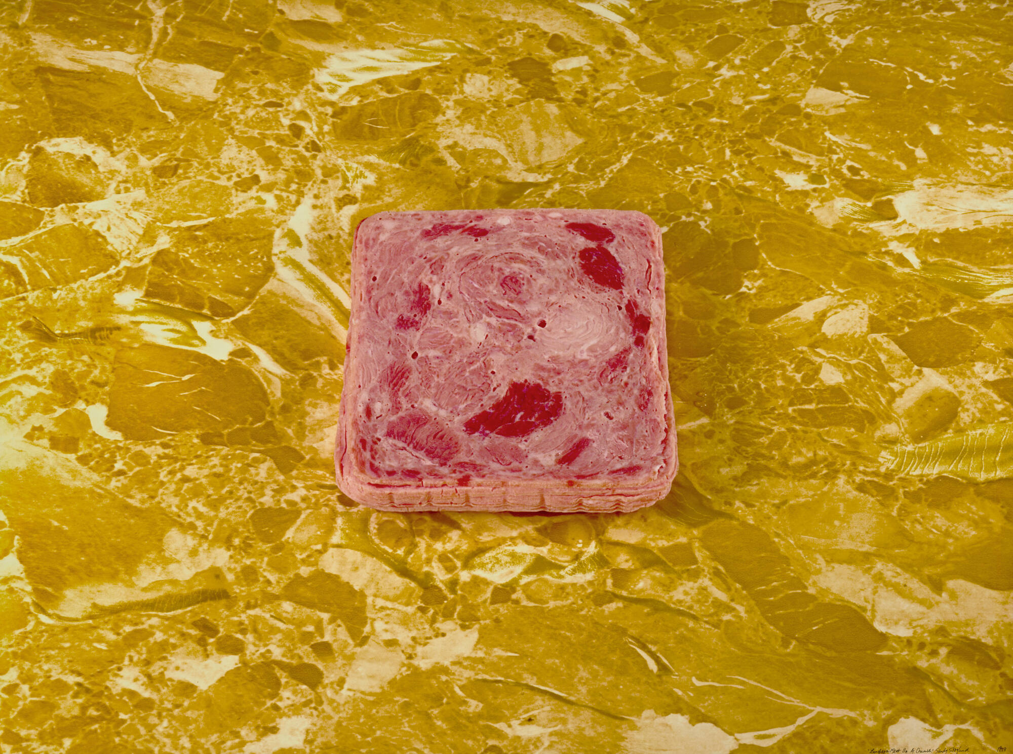 Luncheon Meat on a Counter