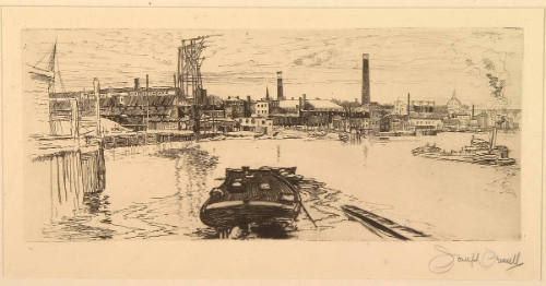 Coal Wharves on the Schuylkill
