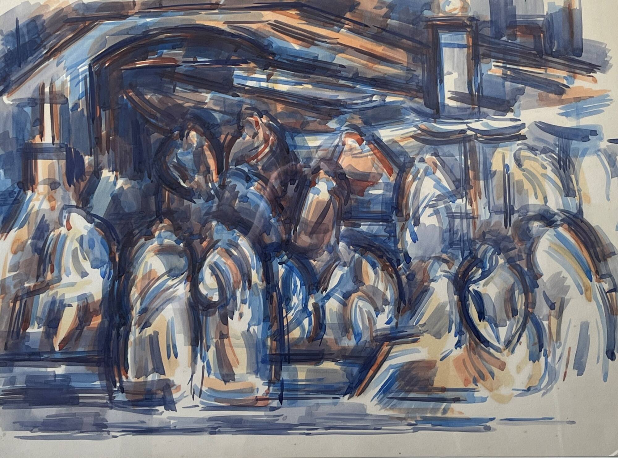 Unframed. Image provided by donor - not for public use