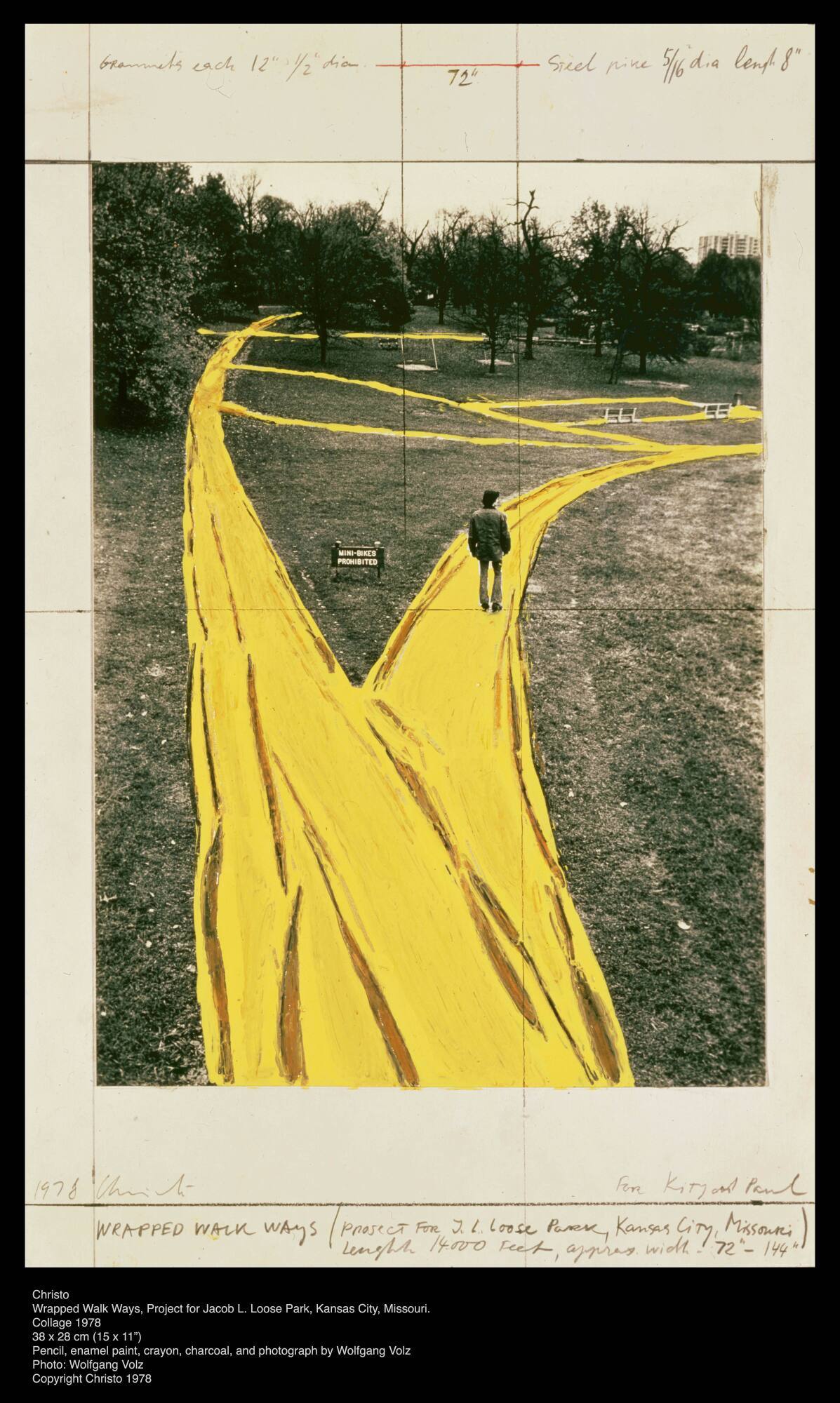 Wrapped Walk Ways (Project for Jacob L. Loose Memorial Park, Kansas City, Missouri)