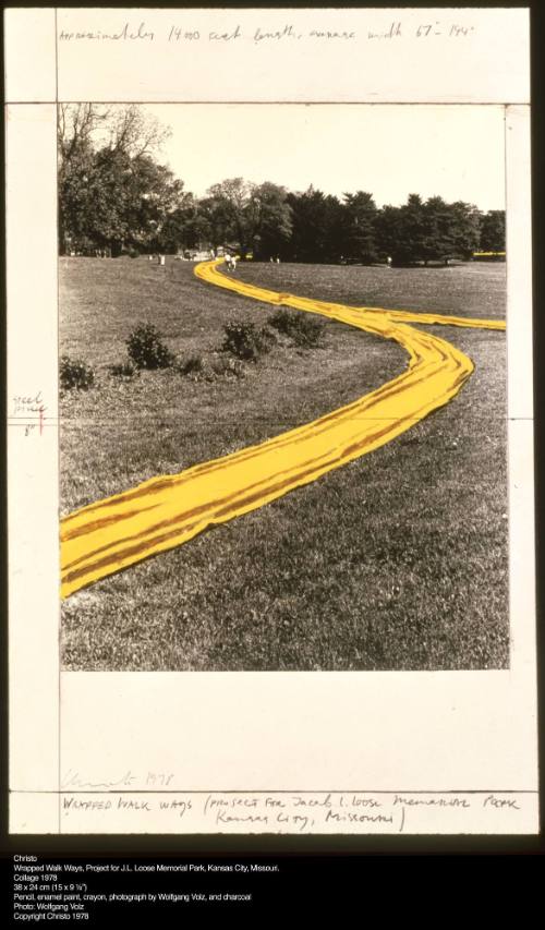 Wrapped Walk Ways (Project for Jacob L. Loose Memorial Park, Kansas City, Missouri)