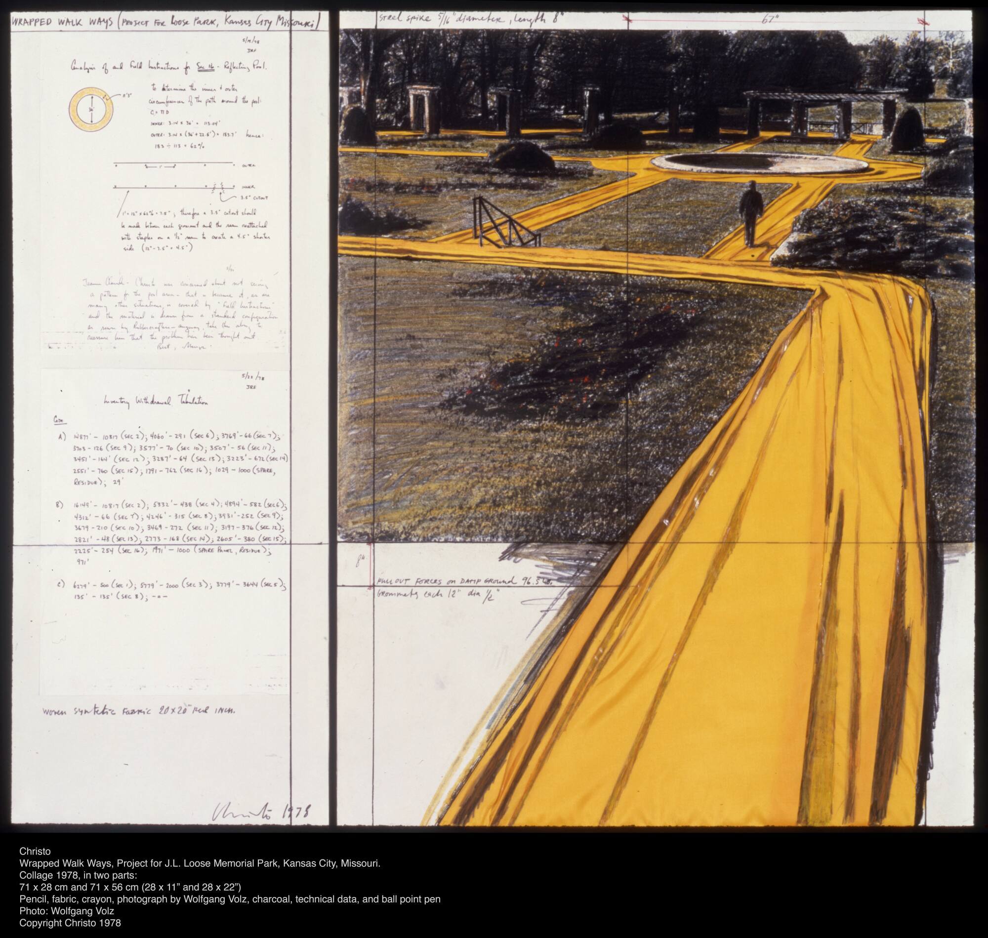 Wrapped Walk Ways (Project for Jacob L. Loose Memorial Park, Kansas City, Missouri)
