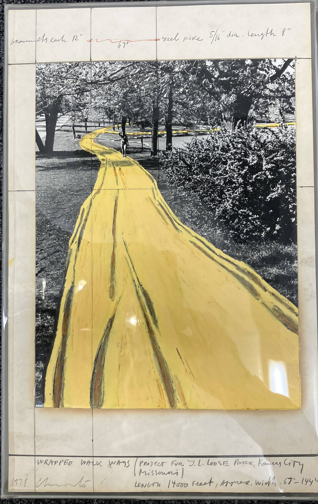 Wrapped Walk Ways (Project for Jacob L. Loose Memorial Park, Kansas City, Missouri)