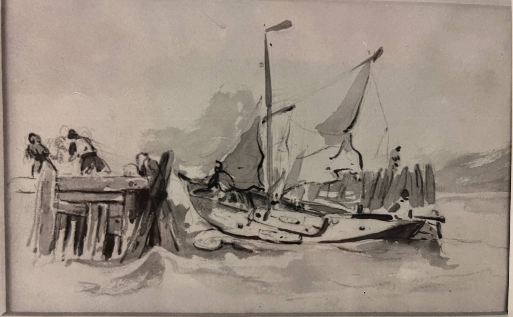 Sailing Boat at Pier
