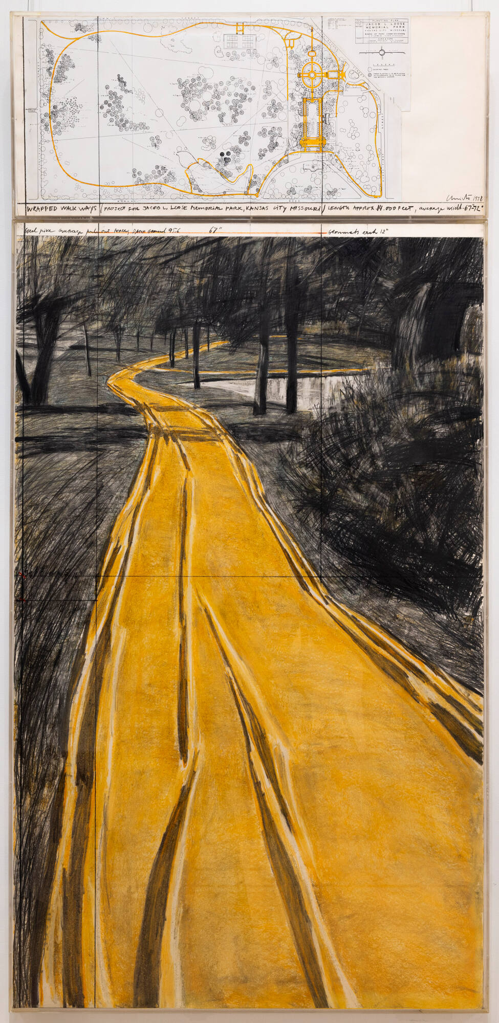 Wrapped Walk Ways (Project for Jacob L. Loose Memorial Park, Kansas City, Missouri)