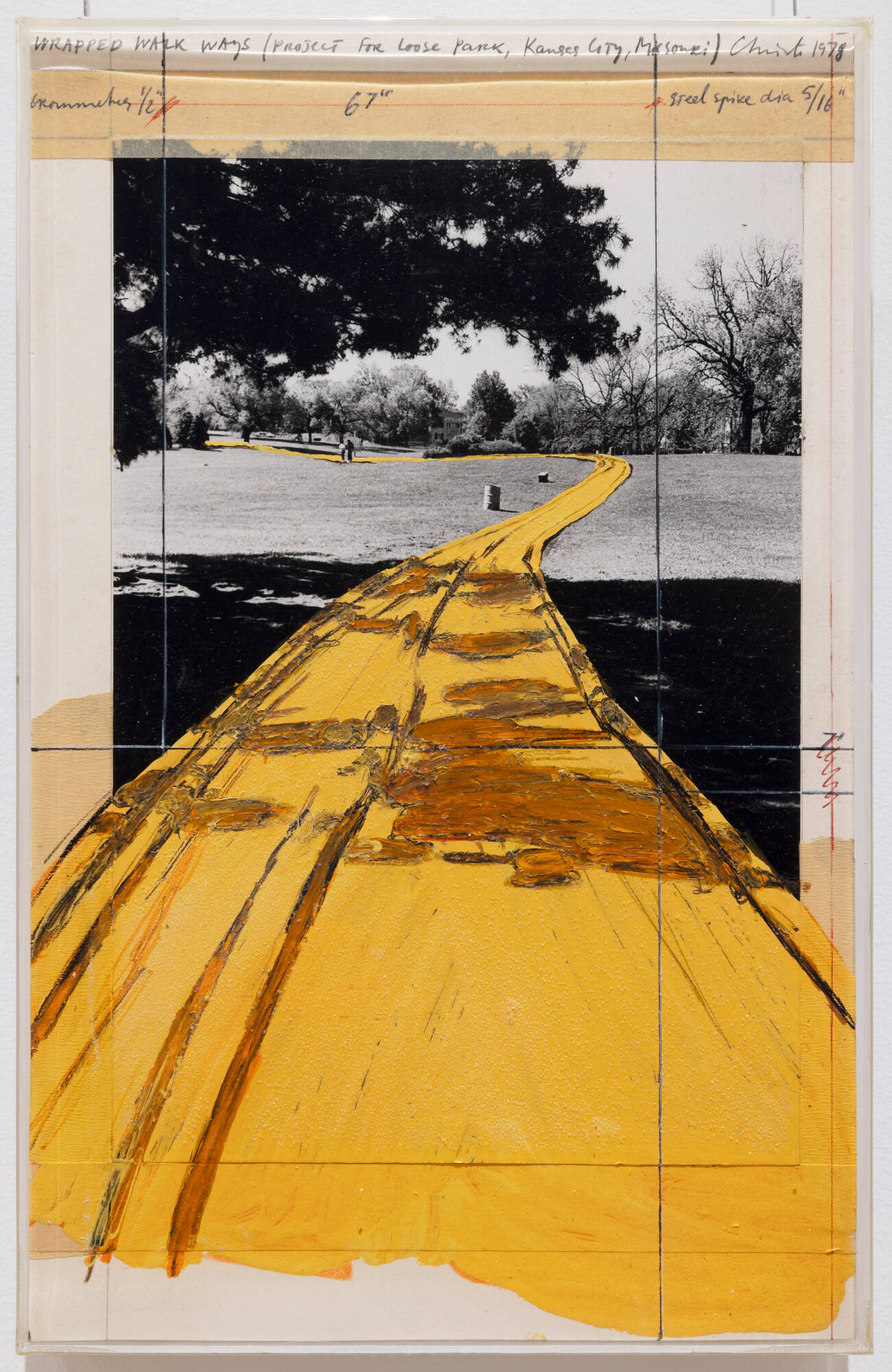Wrapped Walk Ways (Project for Jacob L. Loose Memorial Park, Kansas City, Missouri)