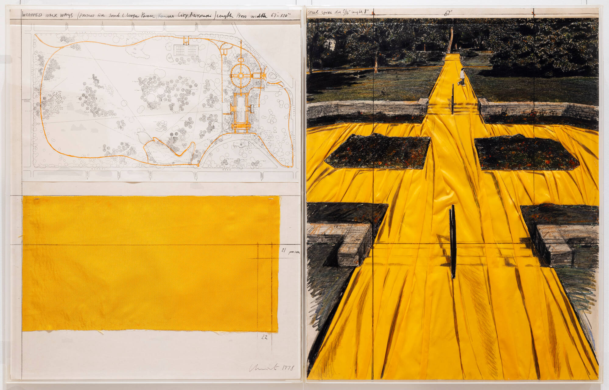 Wrapped Walk Ways (Project for Jacob L. Loose Memorial Park, Kansas City, Missouri)