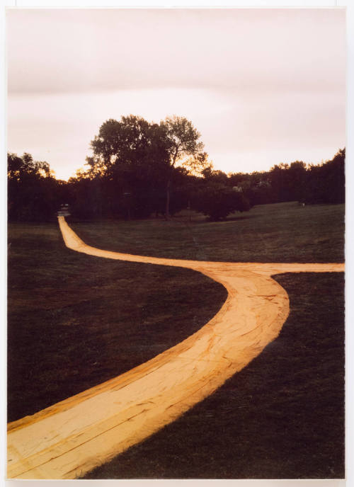 Large color photograph of Jacob L. Loose Park, Kansas City, Missouri
