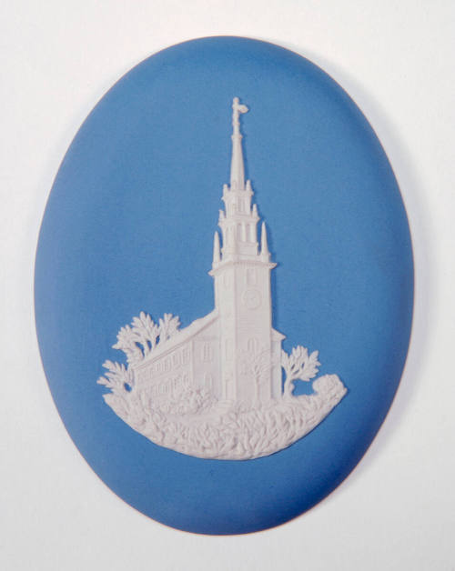 The New England Church, Modelled from Trinity Church, Newport, Rhode Island