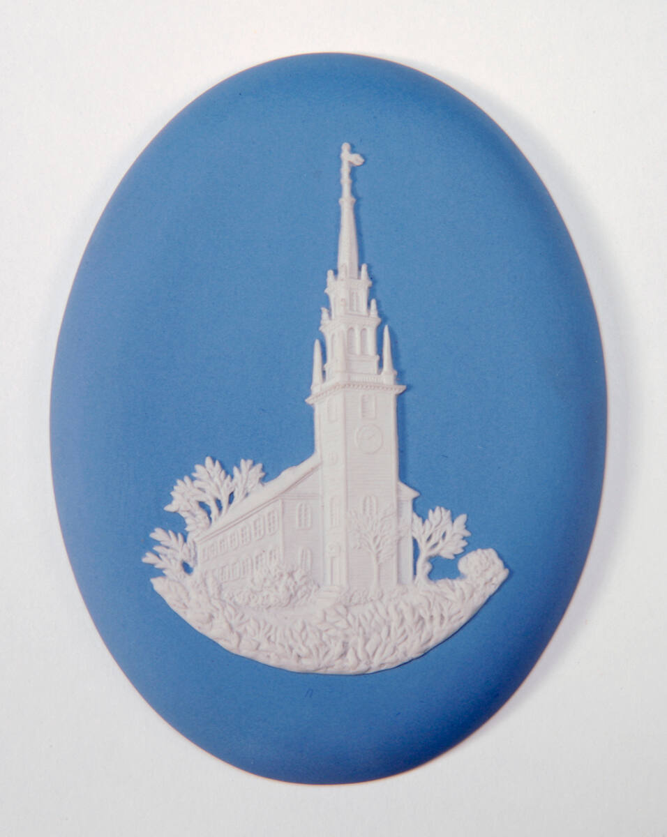 The New England Church, Modelled from Trinity Church, Newport, Rhode Island