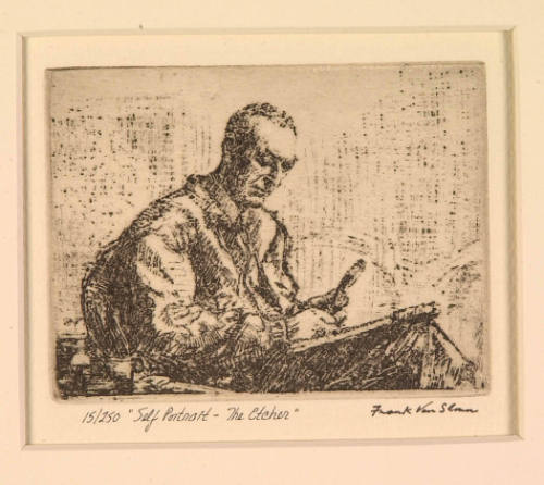 Self Portrait--The Etcher