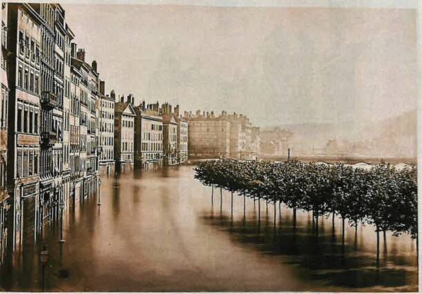 Flood at Lyon, Mai 20, 1856