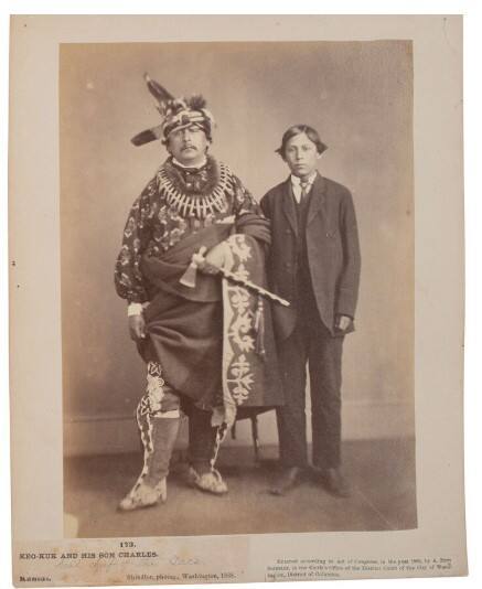 Keo-Kuk and His Son Charles