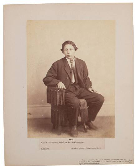 Keo-Kuk, Son of Keo-kuk, Jr., age 14 Years