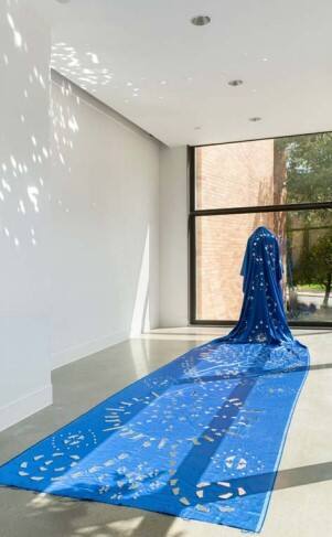 Installation view, front