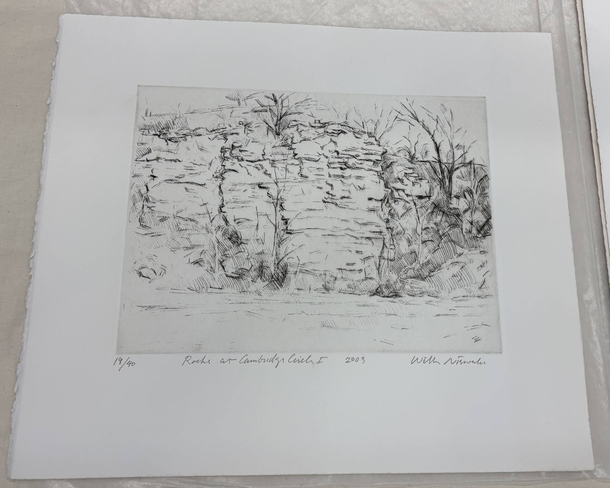 Rocks at Cambridge Circle I